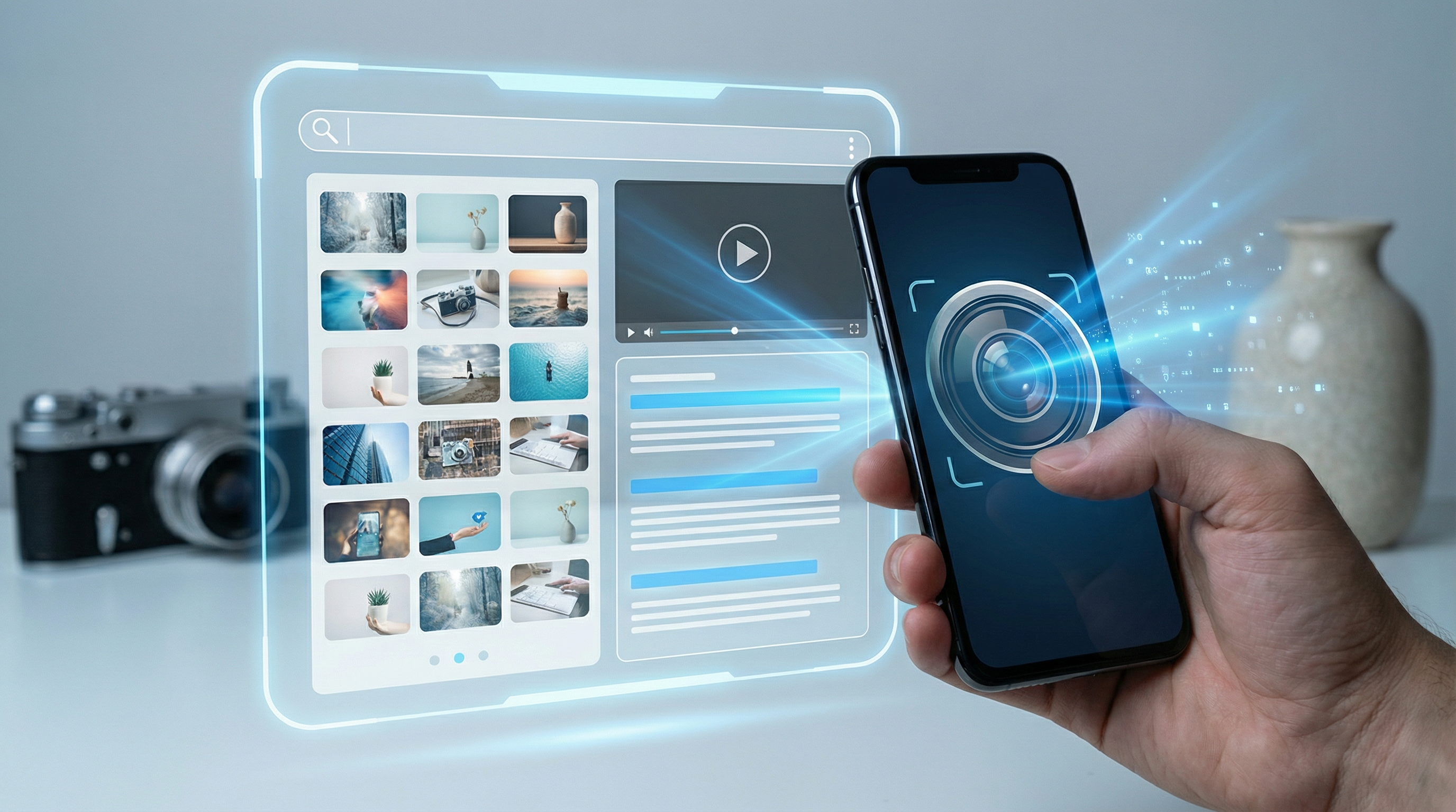 Multimodal Search - Visual and voice search combined