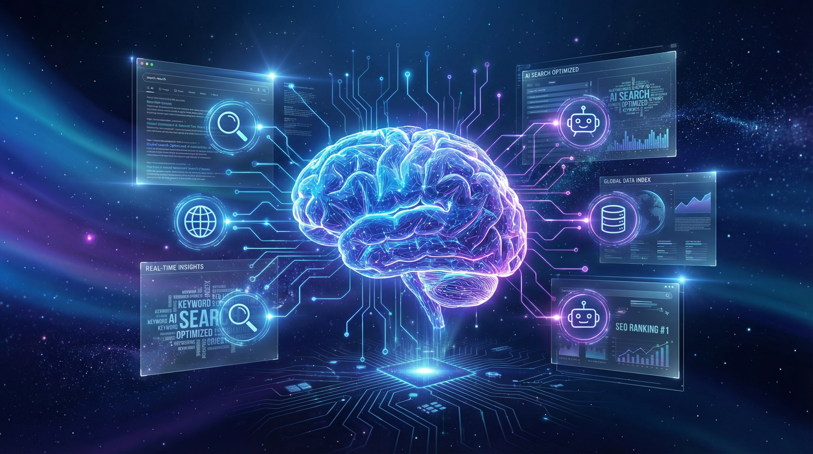 AI SEO Trends 2026 - AI Search Visualization